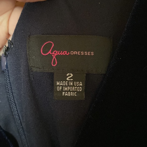 Bloomingdales Aqua brand velvet gown - Picture 4 of 6